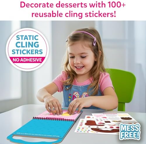 Skillmatics Peelies – Dessert Chef, Reusable Stickers, Gift for Toddlers - Image 2