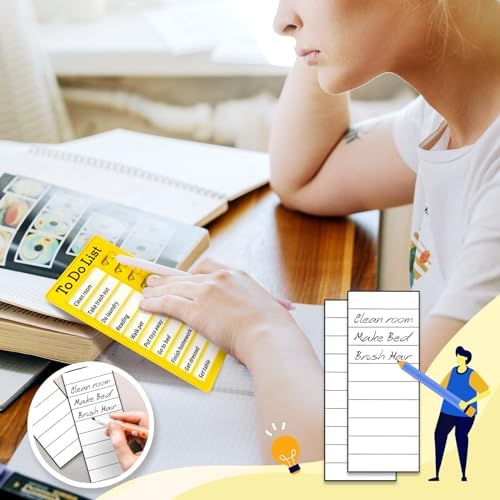 4 Pieces Chore Chart for Kids Multiple Kids - Sliding Routine Chart: Reusable to Do List, RV Checklist, Planning Board, Visual Schedule, and Reminder (bluepinkgreenyellow) - Image 6