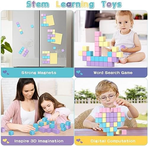 SYSKENI Magnetic Building Blocks Toys fo Girls Boys Age 3-5 5-7 4-8 - Image 5