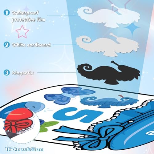 10Pcs Magnetic Color Sorting Cute Fridge Magnets for Kids Color Sorting - Image 3