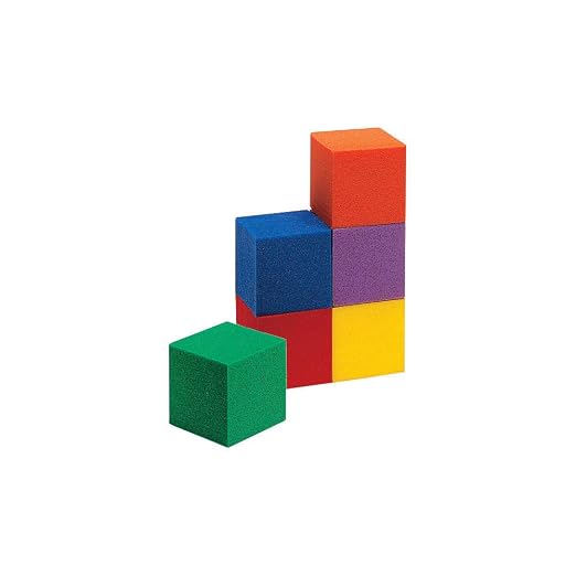 hand2mind Wood Blocks, Counting Cubes for Kids Math, 1 Inch Blocks for Preschool Crafts, Early Math Manipulatives for Preschool, Classroom Supplies for Teachers Elementary (Pack of 100) - Image 5