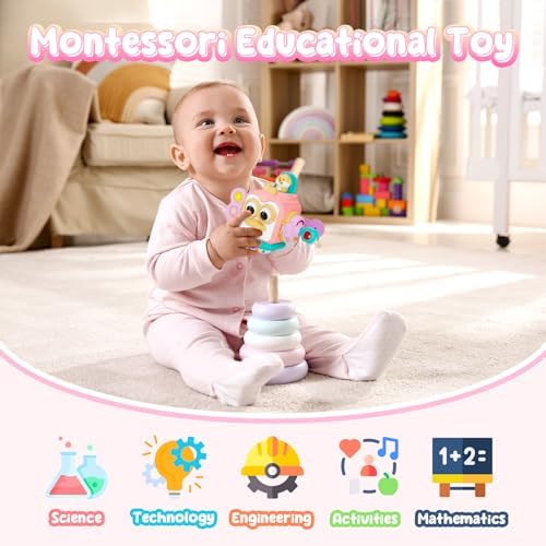 OSIMILY Montessori Toys for Activity Cube Fine Motor Skills Educational Toys, Sensory Toys for Birthday Gifts - Image 2