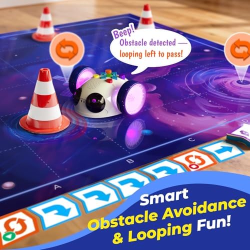 Apitor Robot Wheels STEM Learning Kit Coding Robot for Kids Ages 5-8 - Image 6