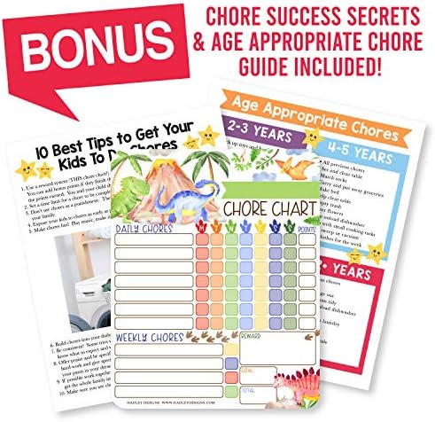 Magnetic Chore Chart for Kids Dry Erase Reward Chart for Home and Classroom - Image 6