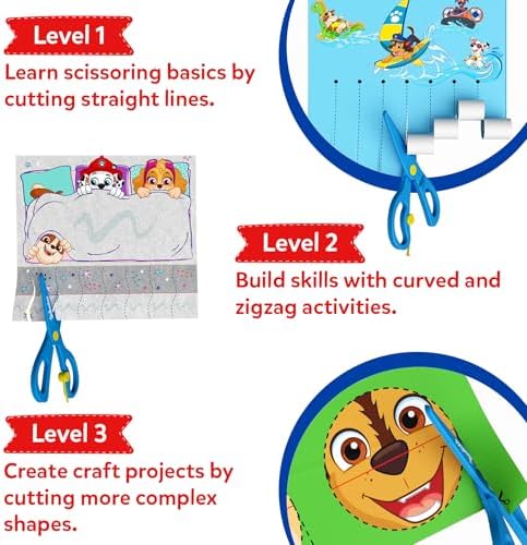 Skillmatics Snip Snip PAW Patrol, Scissor Skills, Felt Craft, Gift for Kids - Image 4