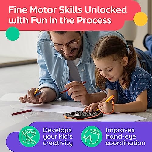 Magnetic Drawing Board for Kids & Toddlers, Airplane & Car Ride Travel Toy - Image 2