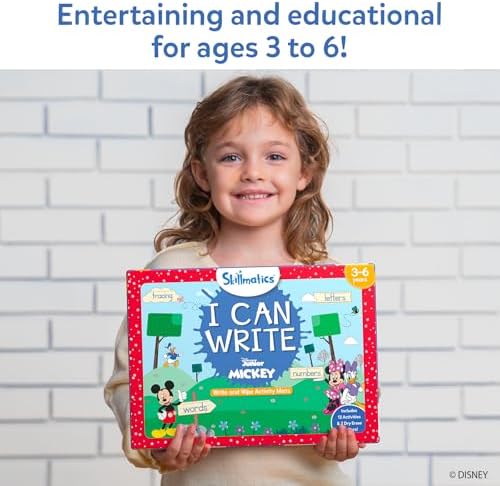 Skillmatics I Can Write – Mickey Mouse, Preschool Learning Activity Book - Image 6