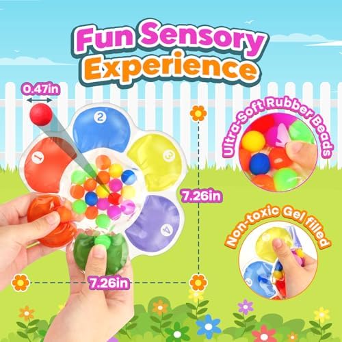 Color Sorting Sensory Toys for Kids, Airplane Travel Toy for Toddler - Image 2