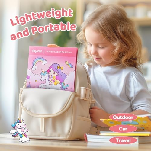 JoyCat Paint with Water Coloring Books for Toddlers (Magical Pony) - Image 6