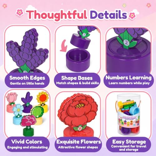 Counting Color Sorting Sensory Sin Toys for Ages 3+ Boys Girls - Image 4