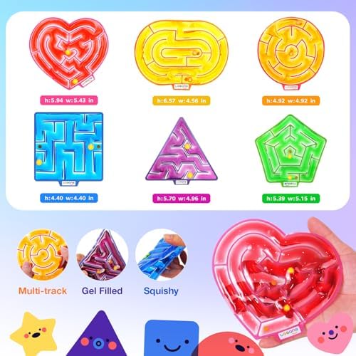 Sensory Fidget Toys for Children with Autism: Calming Gel-Filled Maze for Classroom and Home - Special Needs Sensory Toys for Kids Travel - Image 4