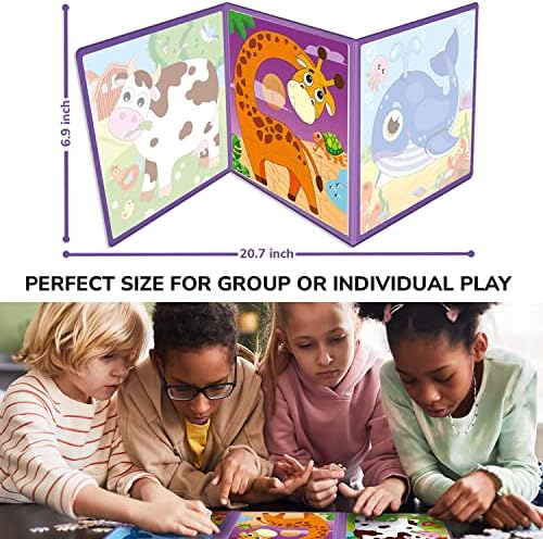 Magnetic Puzzles for Toddlers 3-5 - Kids Travel Toys for Boys and Girls - Image 3
