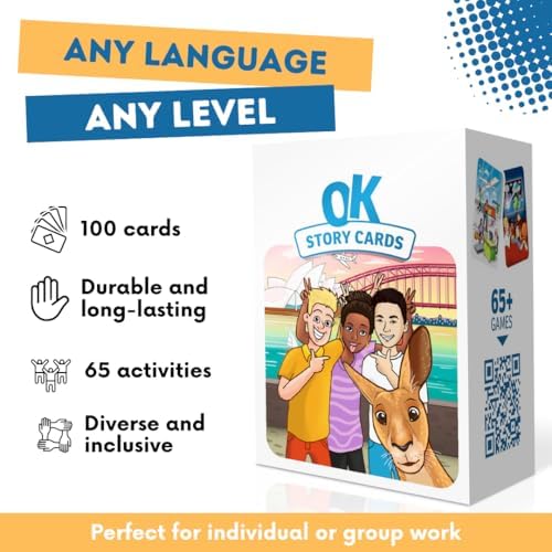Creative Storytelling Cards for Kids & Classrooms – 100 Illustrated Prompt Cards for Language Learning, ESL & Speech Therapy - Image 3