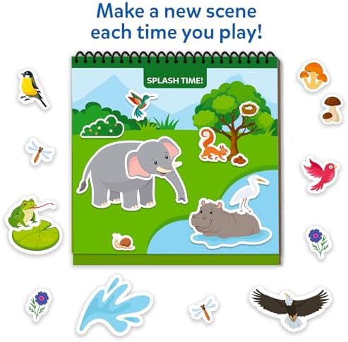 Skillmatics Peelies – Animals, Reusable Stickers, Travel Toy for Toddlers - Image 6