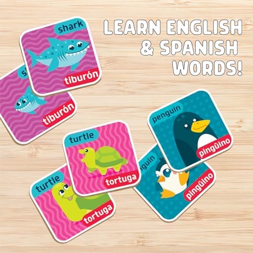 Chuckle & Roar Animals & Babies Memory Matching Game, 52 Tiles, Ages 3+ - Image 3