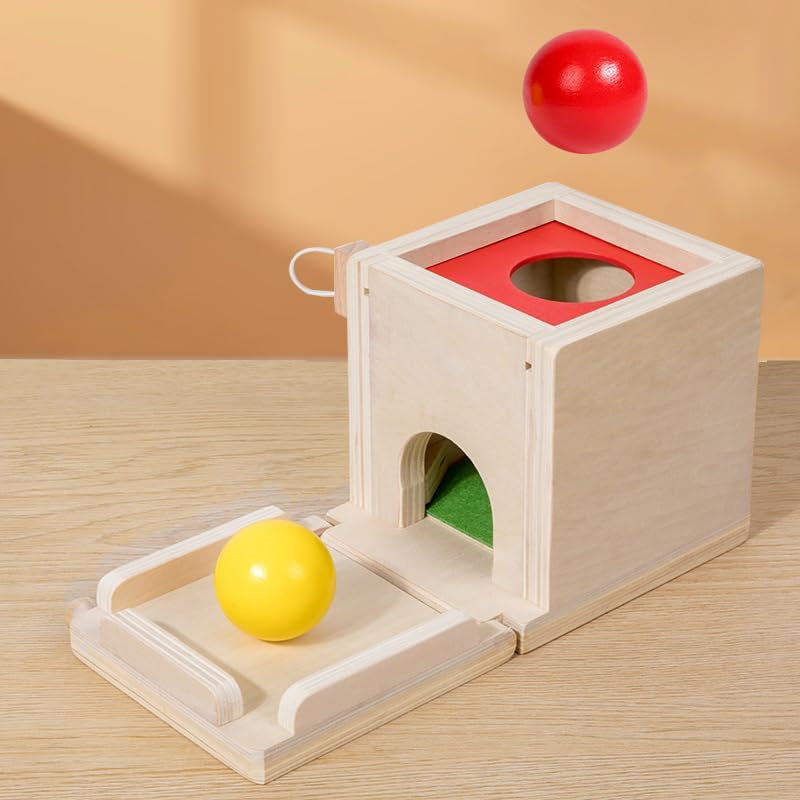 Practical Life Skill Pincer Grasp 5-in-1 Toy Object Permanence STEM Educational Toy Posting Coin Piggy Bank Carrot Harvest Push- Matching/Geometric Solid Box Toddler Gift 3-6 Years - Image 3