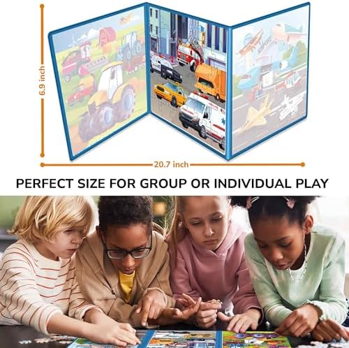 Magnetic Puzzles for Toddlers 3-5 - Kids Travel Toys for Boys and Girls - Image 3