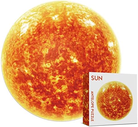 Antelope 3 in 1 1000 Piece Round Puzzle Bundle - Earth, Space, and Moon With Sun - Planet and Space Jigsaw - Image 6