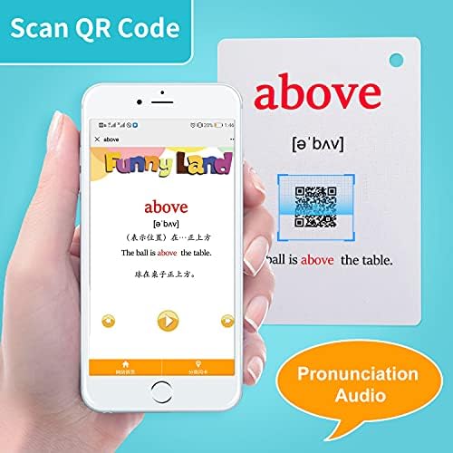 Lilias Prepositions Flash Cards, Toddler & Preschool Learning Toys, Kindergarten Homeschool Supplies, 22 Cards, 4.3 X 3.14 Inch - Image 3