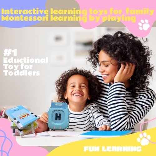 Educational Toys for 1 2 3 4 years old Toddler learning toys, Montessori baby toys, Pocket Speech Talking Flash Cards, See and Say with 274 sight words, autistic kids must haves, best gifts for girls - Image 6