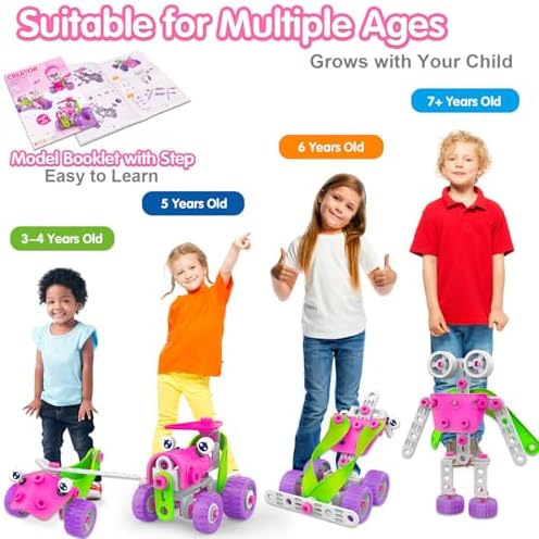 Tsomtto Educational STEM Toys for 4 5 6 7 8+ Year Old Girl Birthday Gifts - Image 2