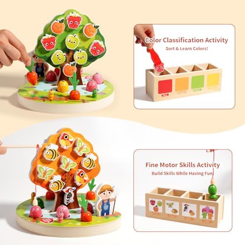 INIFEIDALA Montessori Toys for 3 4 5 Year Olds | Birthday Gifts for Kids - Image 4