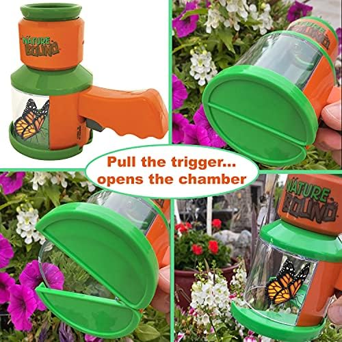 Nature Bound Bug Catcher and Viewer for Outdoor Exploration of Insects - Includes Handy Trigger Design - for Boys and Girls Medium - Image 2