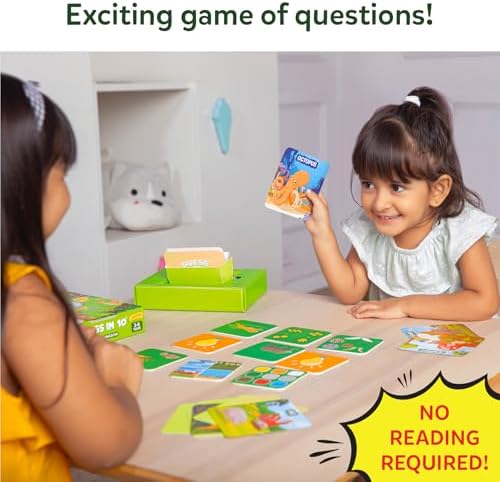 Skillmatics Guess in 10 Junior – Animal Kingdom, Card Game, Gift for Kids - Image 3