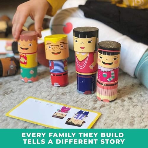 48-Piece Magnetic Wooden Figures with Activity Cards - Image 5