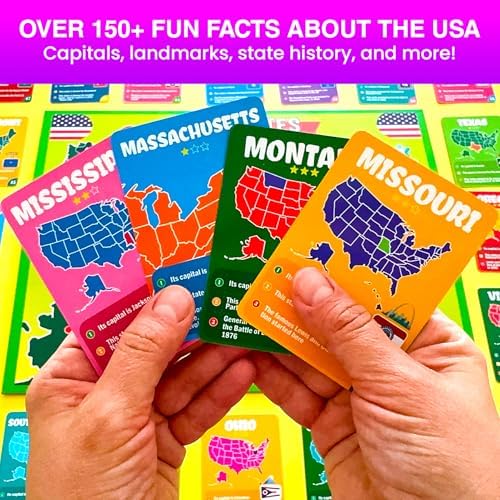 Board Games for Kids 8-12 - Educational Geography Games for Kids And Family - Image 3