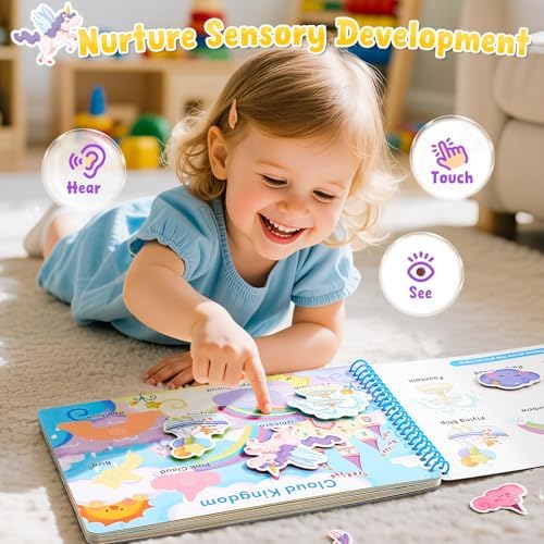 JoyCat Imagination Busy Book for Toddlers Ages 3-5, English - Image 2