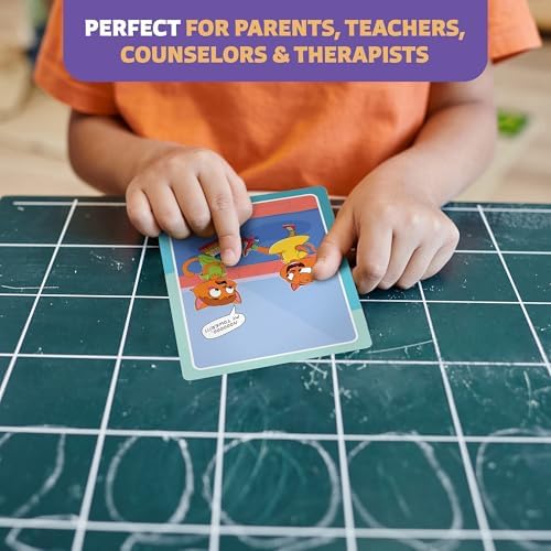 Who What Why Feelings Conversation Cards for Kids, Social SEL Game, Ages 4+ - Image 3