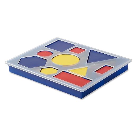 hand2mind 46393 Attribute Blocks Classroom Basics Kit - Set of 6 Trays - Image 6
