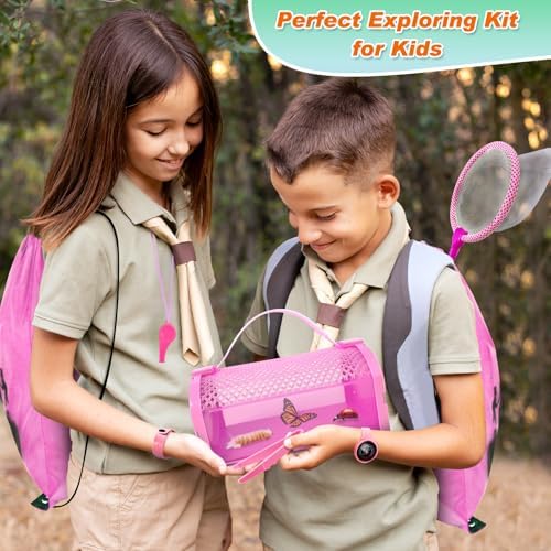 Bug Catcher Kit & Outdoor Explorer Kit for Kids, 10 Pcs Bug Catching Kit - Image 6