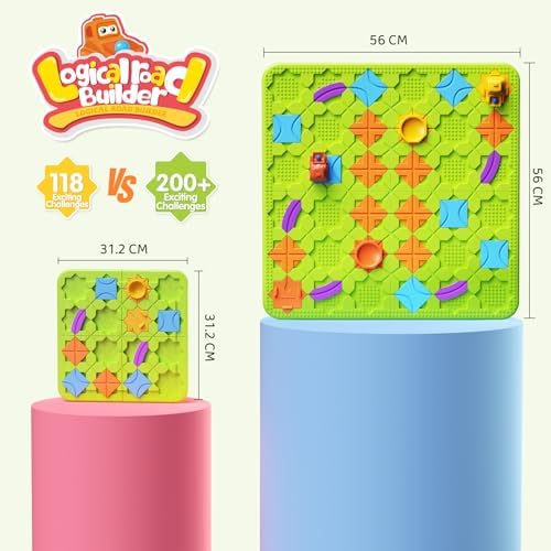 Brain STEM Activity Logic Kits: 200+ Challenges Educational Playthings - Image 3