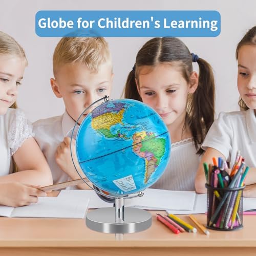 9'' Globe for Kids Rewritable World Globe - Image 6