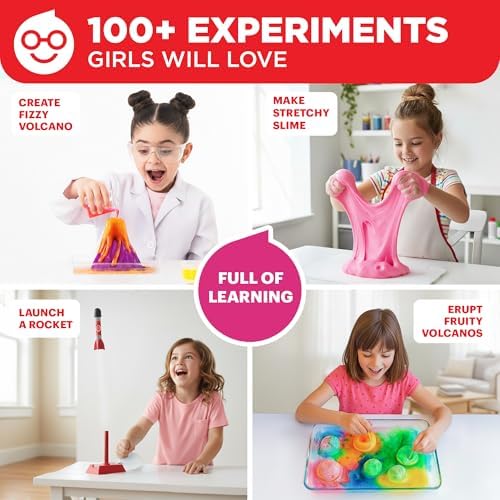 Doctor Jupiter Girls' First Amazing Science Experiments Kit for Ages 4+ - Image 3