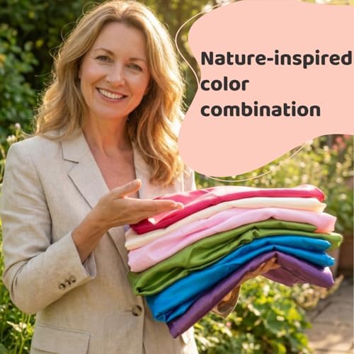 Play scarves for kids – 35" 6 pack play silks with glossy & matte texture - Image 5
