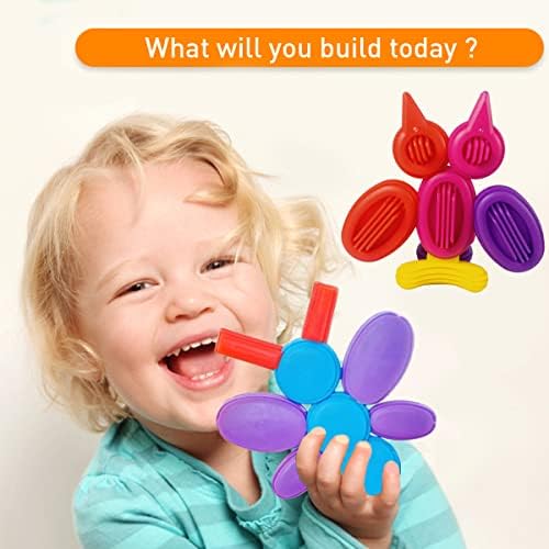 RAINBOW TOYFROG STEM Builder Toys Kit|3D Educational Construction Engineering Building Blocks for Boys and Girls Ages 3 4 5 6 7 8 9 10 Years Old|Best STEM Activities for Kids Ages 3-5. - Image 4
