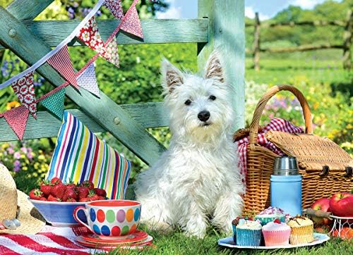 EuroGraphics 8500-5461 Scottie Dog Picnic 500Piece Puzzle - Image 2