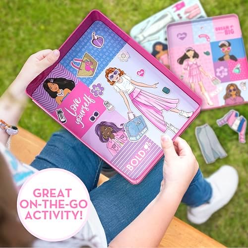 Horizon Group USA Magnetic Playset for Kids, Barbie - Image 4