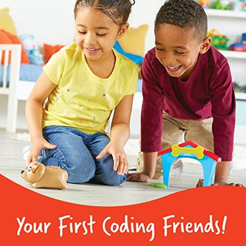 Learning Resources Coding Critters Ranger & Zip,22 Piece Set, Ages 4+, Screen-Free Early Coding Toy for Kids, Interactive STEM Coding Pet, Gifts for Boys and Girls - Image 2