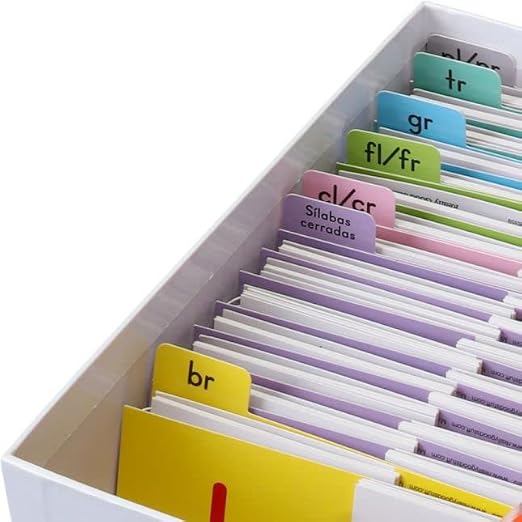 Really Good Stuff Spanish Advanced Syllable Flip Books - Set of 30 - Image 6
