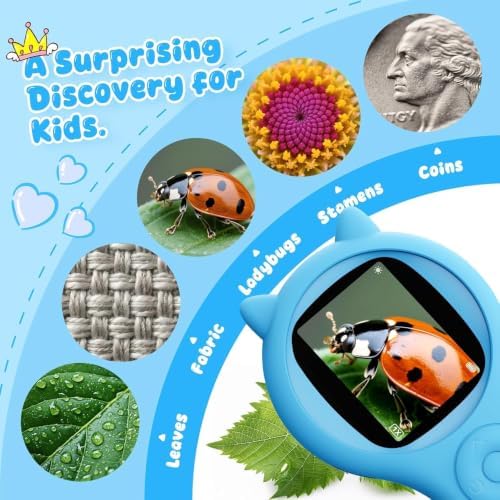 Microscope for Kids, Portable Digital Microscope for Outdoor Exploration - Image 5