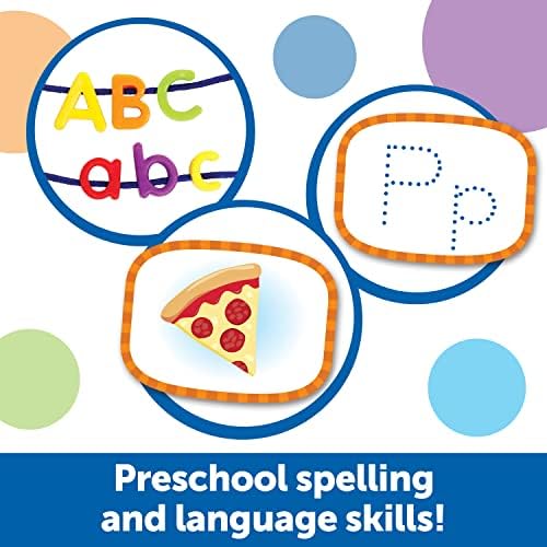 Learning Resources Skill Builders Preschool Letters - Vocabulary Skills, Alphabet Classroom Must Haves, Teacher Supplies, ABC Montessori, Phonics and Reading Games, Fine Motor, Birthday Gift - Image 2