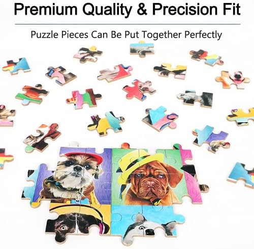 LELEMON Puzzles for Kids Ages 4-6,Dog 60 Piece Puzzles for Kids Ages 4-8 - Image 5