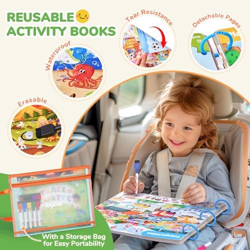 JoyCat Preschool Learning Activities Set (2-Pack) for Toddlers & Kids 3-5 - Image 3