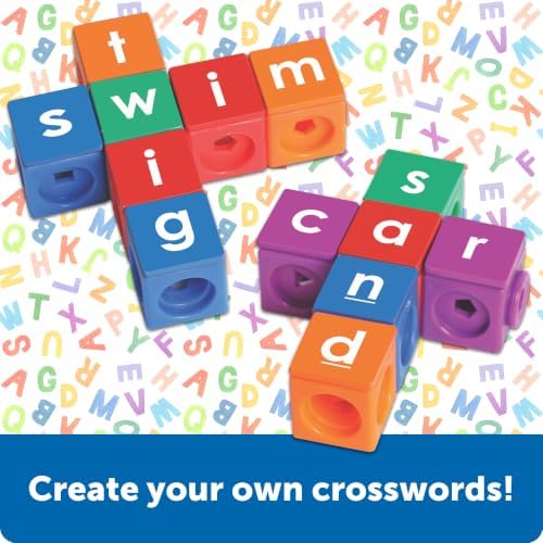 Learning Resources AlphaLink Cubes Activity Set - Image 6