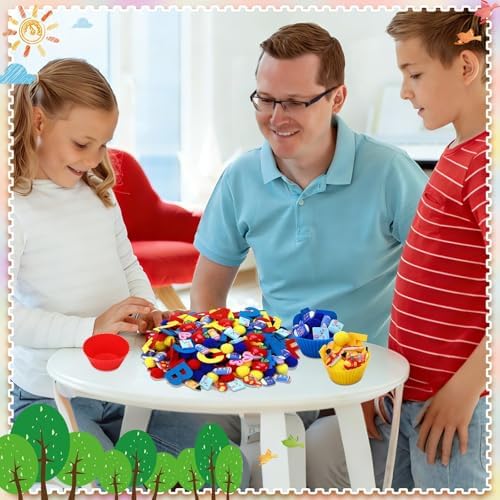 Sensory Bin Filler Set with Pom Poms, Sensory Bin Fillers - Image 5