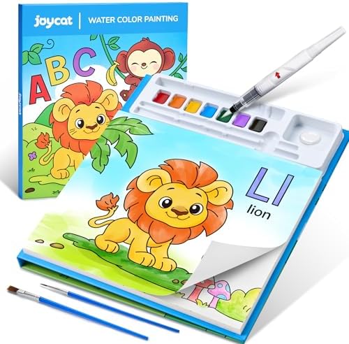 JoyCat Paint with Water Coloring Books for Toddlers (Animal & Alphabet) by JOYCAT